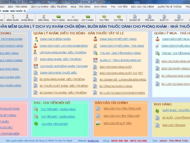 PHẦN MỀM QUẢN LÝ PHÒNG KHÁM NHỎ