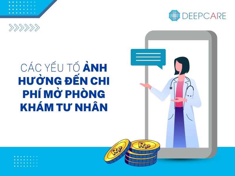 Các yếu tố ảnh hưởng đến chi phí mở phòng khám tư nhân