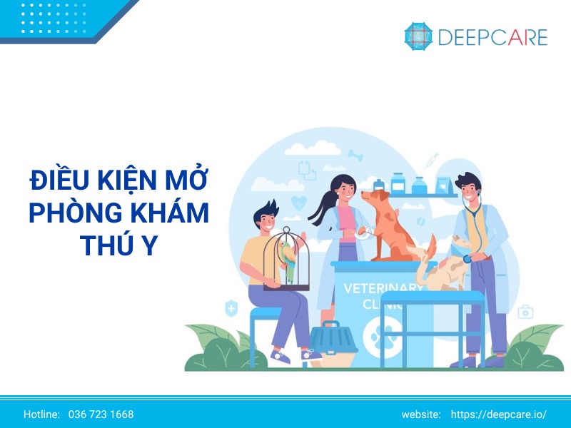 ĐIỀU KIỆN MỞ PHÒNG KHÁM THÚ Y