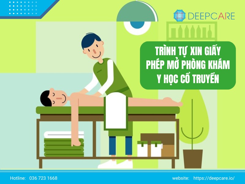 Trình tự xin giấy phép mở phòng khám y học cổ truyền