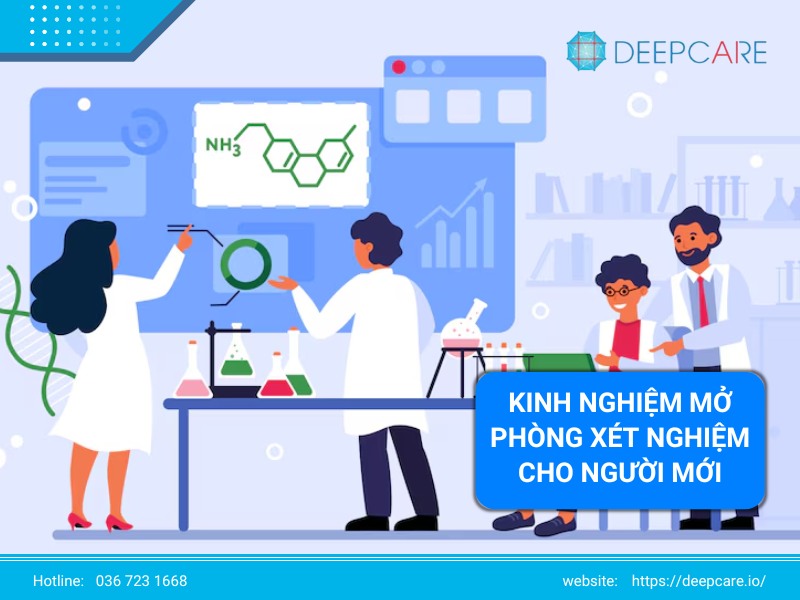 5 kinh nghiệm mở phòng xét nghiệm cho người mới bắt đầu