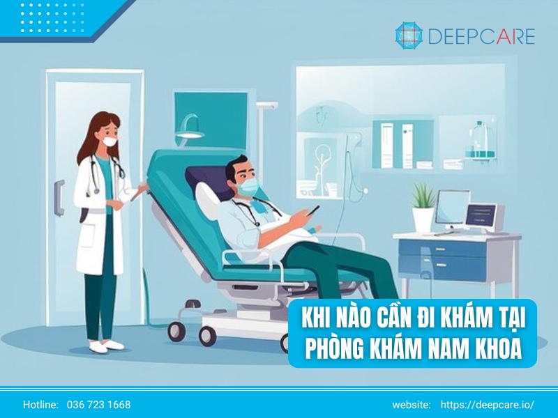 Khi nào cần đi khám tại phòng khám nam khoa Hà Nội?