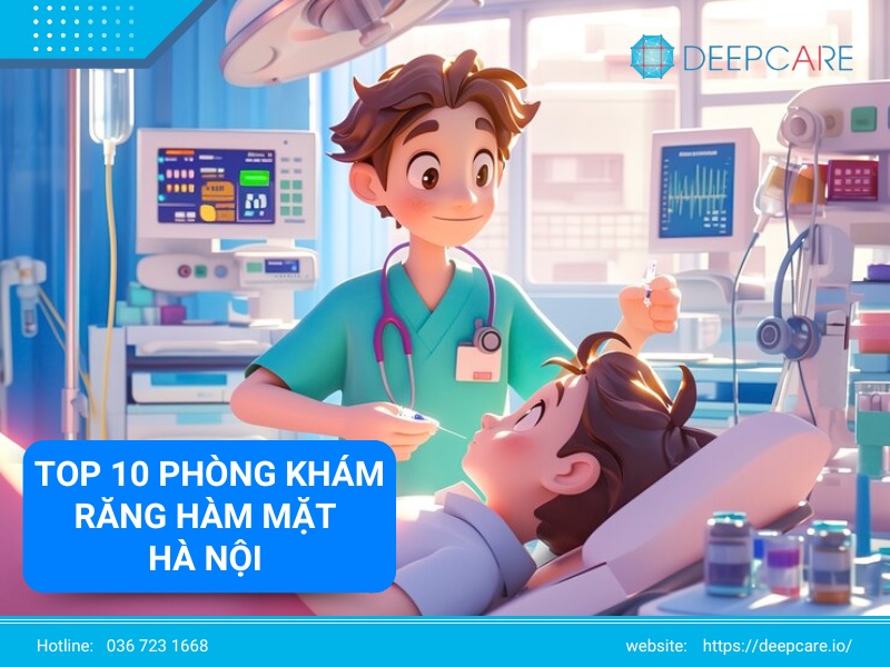 TOP 10 phòng khám răng hàm mặt Hà Nội chất lượng nhất