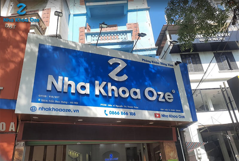 Phòng khám nha khoa uy tín tại Hà Nội - Phòng khám Oze