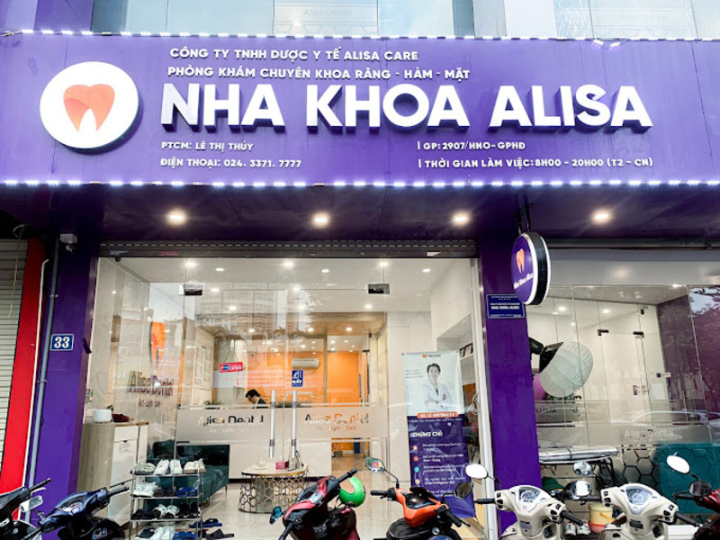 Địa chỉ phòng khám nha khoa uy tín Hà Nội - Nha khoa Quốc tế Alisa