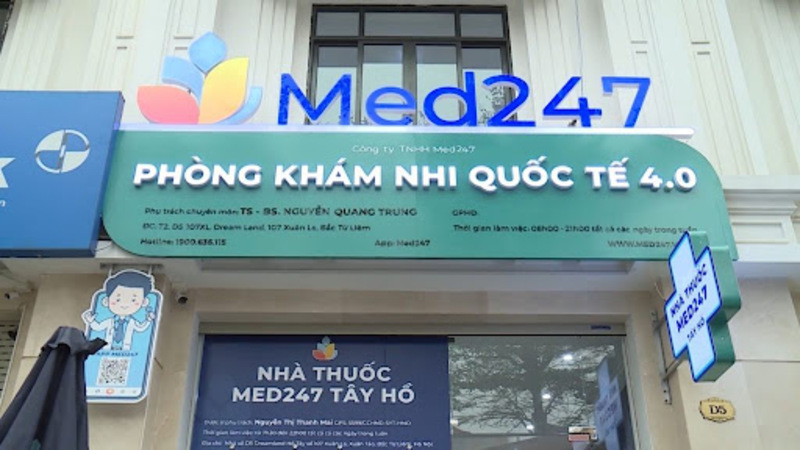 Top địa chỉ các phòng khám nhi Hà Nội chất lượng